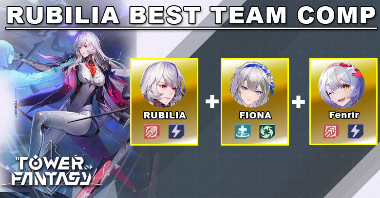Rubilia Best Team Comp | Tower of Fantasy