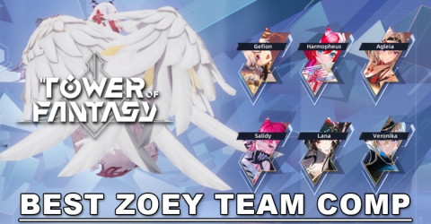 Best Zoey Team Comp in Tower of Fantasy