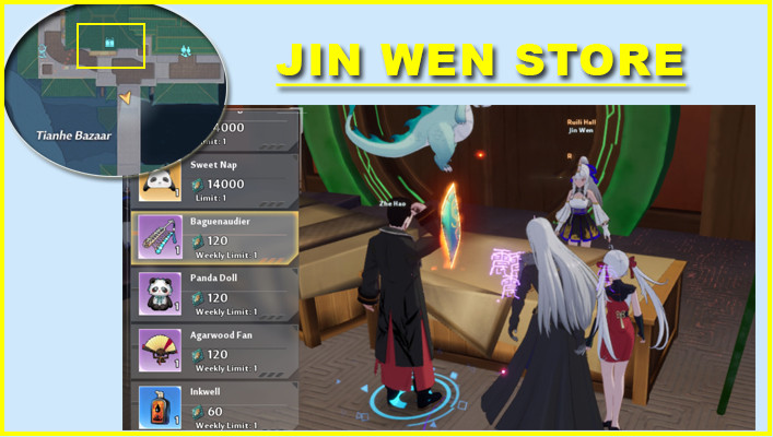 Jin Wen Gift Store Domain 9 - Tower of Fantasy - zilliongamer