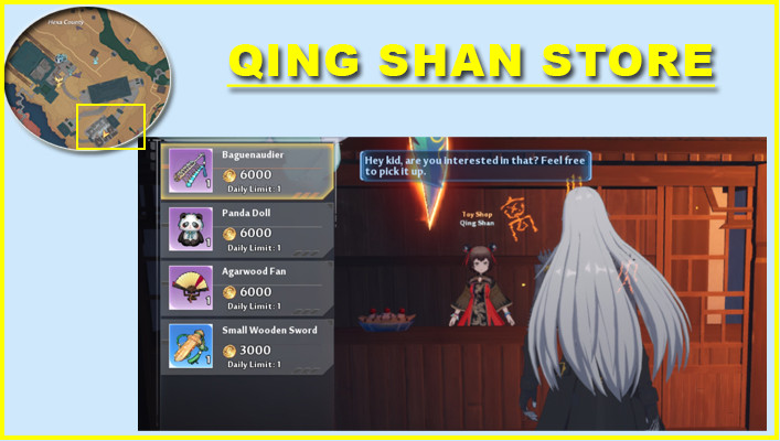 Qing Shan Gift Store Domain 9 - Tower of Fantasy - zilliongamer