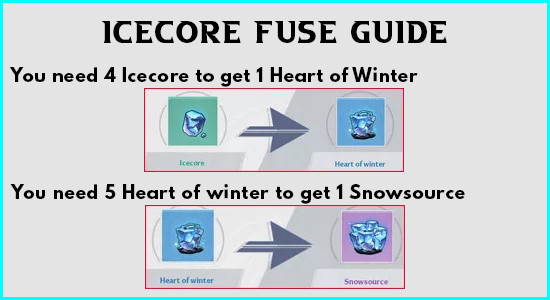 Icecore Fuse Guide Tower of Fantasy - zilliongamer