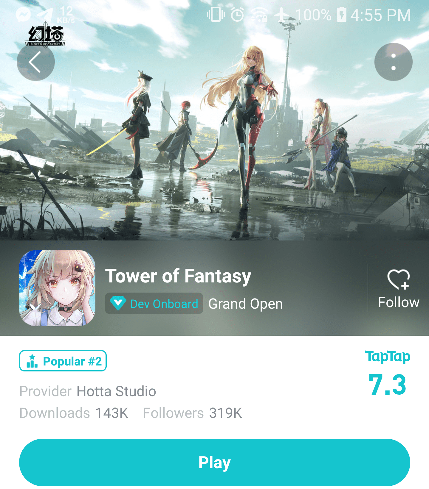 Tower Of Fantasy: How to Download On Android - zilliongamer