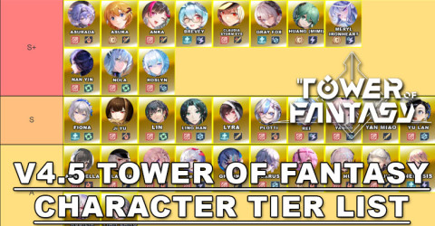 V4.5 Character Tier List | Tower of Fantasy V4.5 Character Tier List | Tower of Fantasy