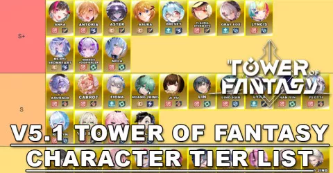 V5.1 Character Tier List | Tower of Fantasy V5.1 Character Tier List | Tower of Fantasy