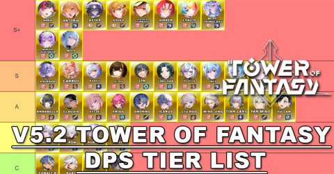 V5.2 Tower of Fantasy DPS Tier List 2025