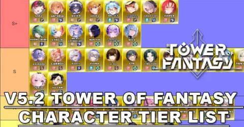 V5.2 Character Tier List | Tower of Fantasy