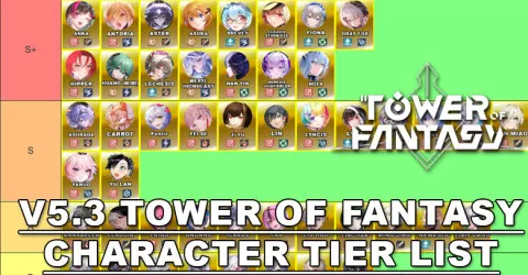 V5.3 Character Tier List | Tower of Fantasy