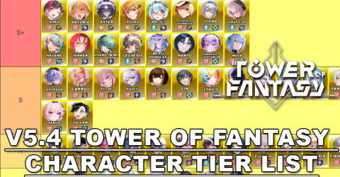V5.4 Character Tier List | Tower of Fantasy V5.4 Character Tier List | Tower of Fantasy