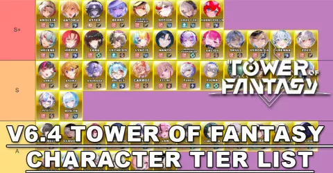 V6.4 Character Tier List | Tower of Fantasy