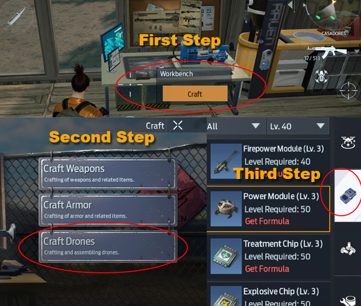 How to Craft Drone Module in Undawn