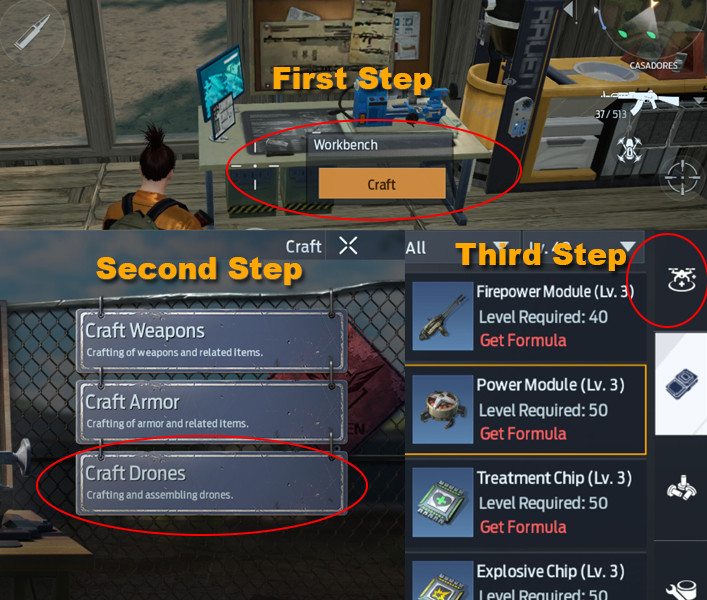 How to Craft Explosive Drone in Undawn