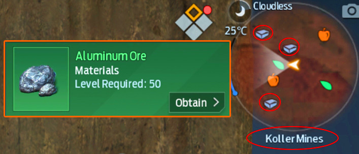 How to Spot Aluminum Ore in Undawn