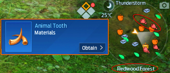 How to Spot Animal Tooth in Undawn 