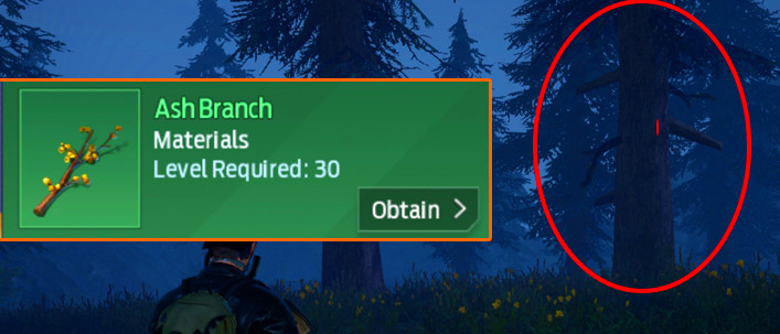 How to Spot Ash Branch in Undawn