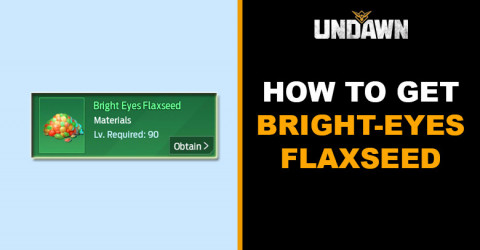 How to Get Bright Eyes Flaxseed in Undawn