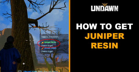 How to Get Juniper Resin in Undawn