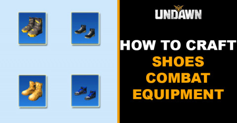 How to Craft Shoes in Undawn How to Craft Shoes in Undawn