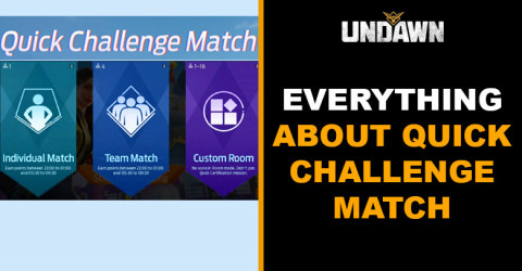 Everything About Quick Challenge Match Event Undawn Everything About Quick Challenge Match Event Undawn