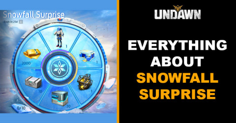 Snowfall Surprise Event in Undawn Snowfall Surprise Event in Undawn