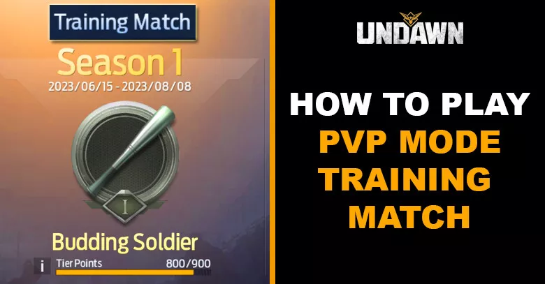How to Play PvP Mode (Training Match) in Undawn