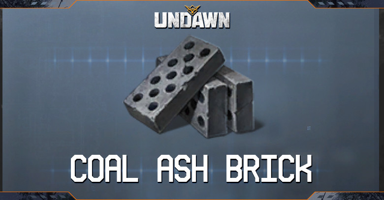 Undawn Coal Ash Brick Crafting Materials