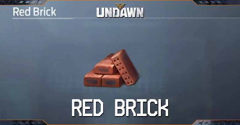 Undawn Red Brick Crafting Materials