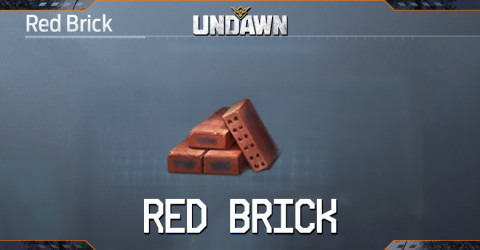 Undawn Red Brick Crafting Materials Undawn Red Brick Crafting Materials