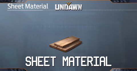 Undawn Sheet Material Crafting Materials Undawn Sheet Material Crafting Materials