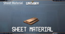 Undawn Sheet Material Crafting Materials