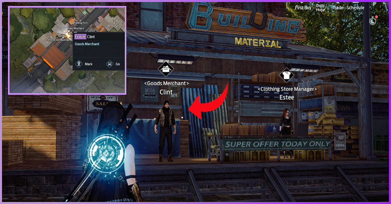 Clint Materials Store Location Undawn - zilliongamer