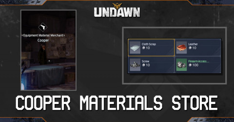 Undawn Cooper Materials Store