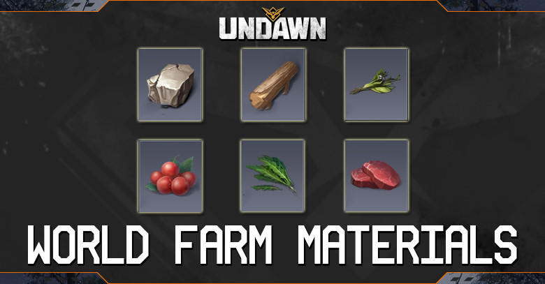Undawn World Farm Materials