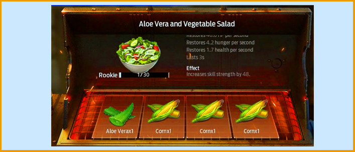Aloe Vera and Vegetable Salad Food Recipes Undawn
