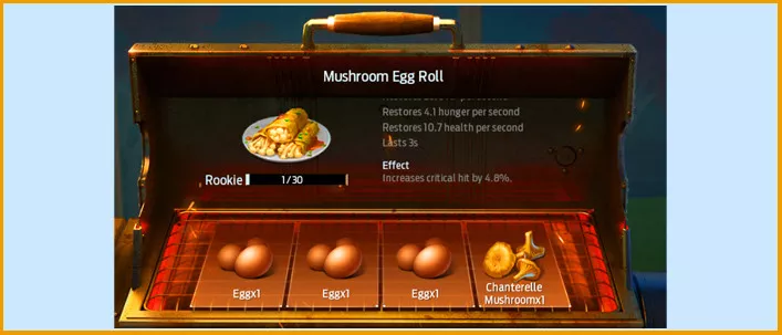 Mushroom Egg Roll Food Recipes Undawn