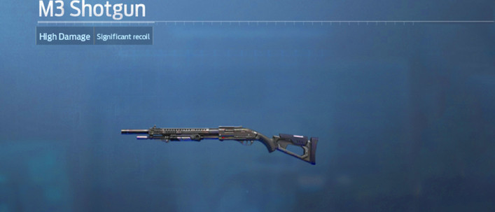 M3 Shotgun Level 10 Weapon in Undawn