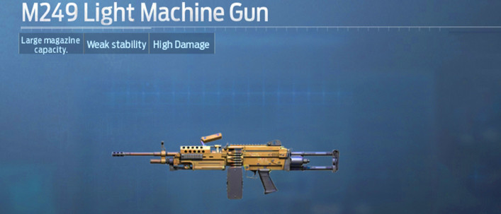 M249 Light Machine Gun Undawn