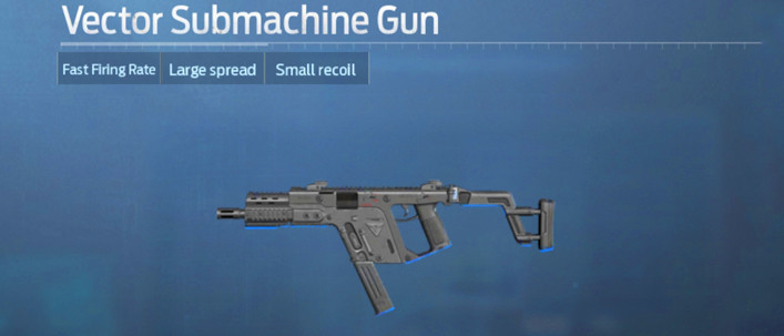 Vector Submachine Gun in Undawn