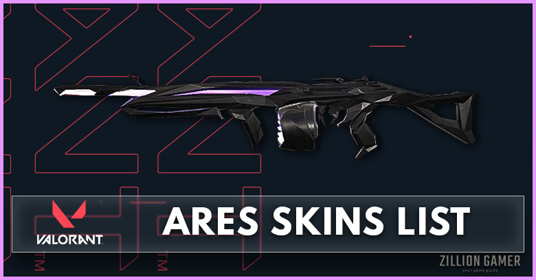 Ares Skins List in Valorant