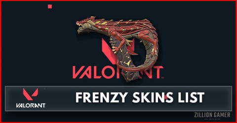 Frenzy Skins List in Valorant