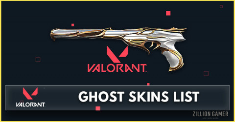 Ghost Skins List in Valorant