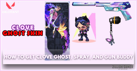 Valorant: How to get Clove Ghost Skin, Spray, and Gun Buddy