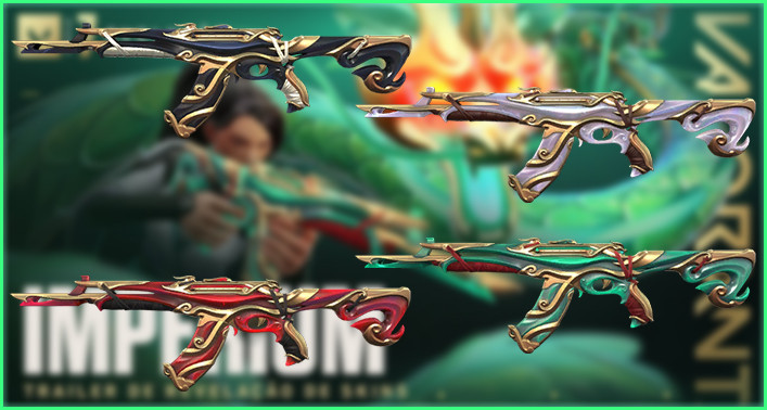 NOVA LINHA DE SKINS IMPERIUM - VALORANT 