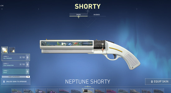 Valorant Neptune Skin Bundle: Neptune Shorty - zilliongamer