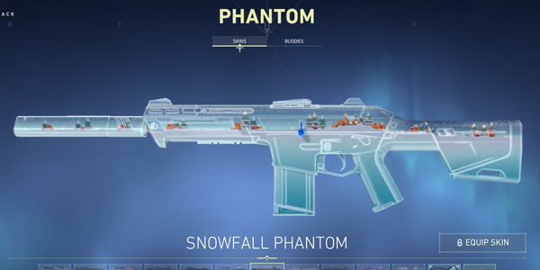 Valorant Snowfall Phantom skin - zilliongamer