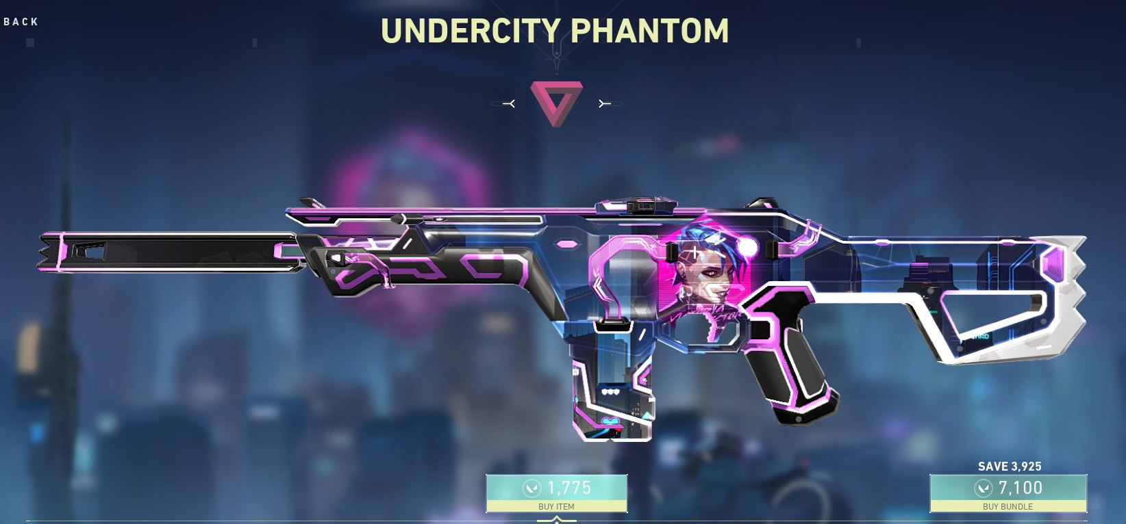 Valorant Undercity Skin Bundle: Undercity Phantom - zilliongamer