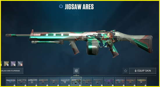 Jigsaw Ares Skins Valorant - zilliongamer