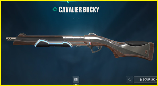 Cavalier Bucky Skin Valorant - zilliongamer