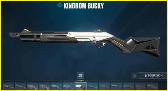 Kingdom Bucky Skin Valorant - zilliongamer