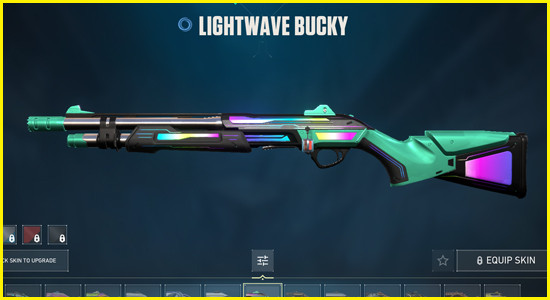 Lightwave Bucky Skin Valorant - zilliongamer