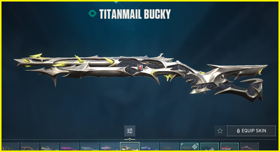 Titanmail Bucky Skin Valorant - zilliongamer